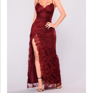 A Night in Tokyo Red Maxi Dress